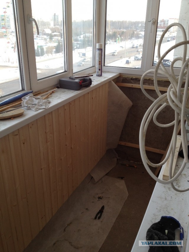 Ремонт балкона