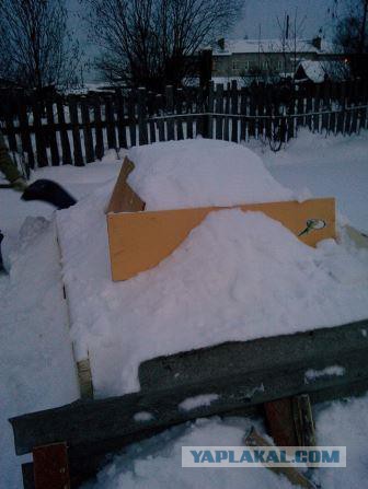 Как мы с братом лепили танк.