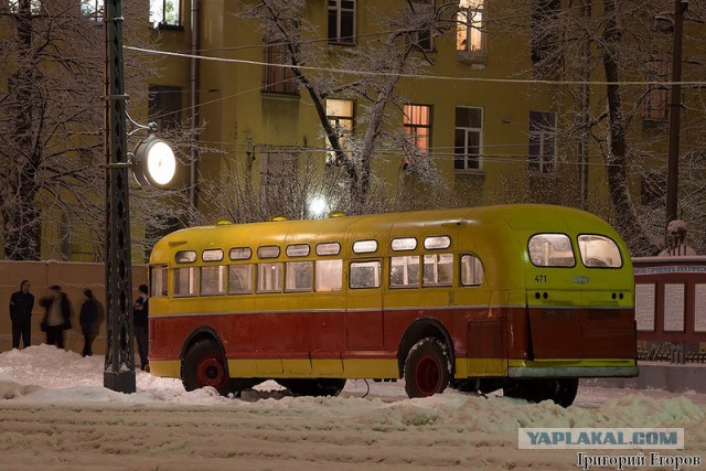 Автобус ЗиС-154 - новый экспонат Музея Электрическ