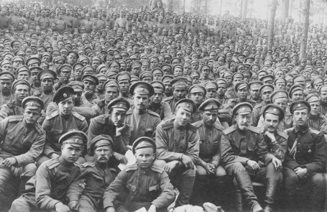 Раскрашенные фотографии немцев в Первой мировой войне