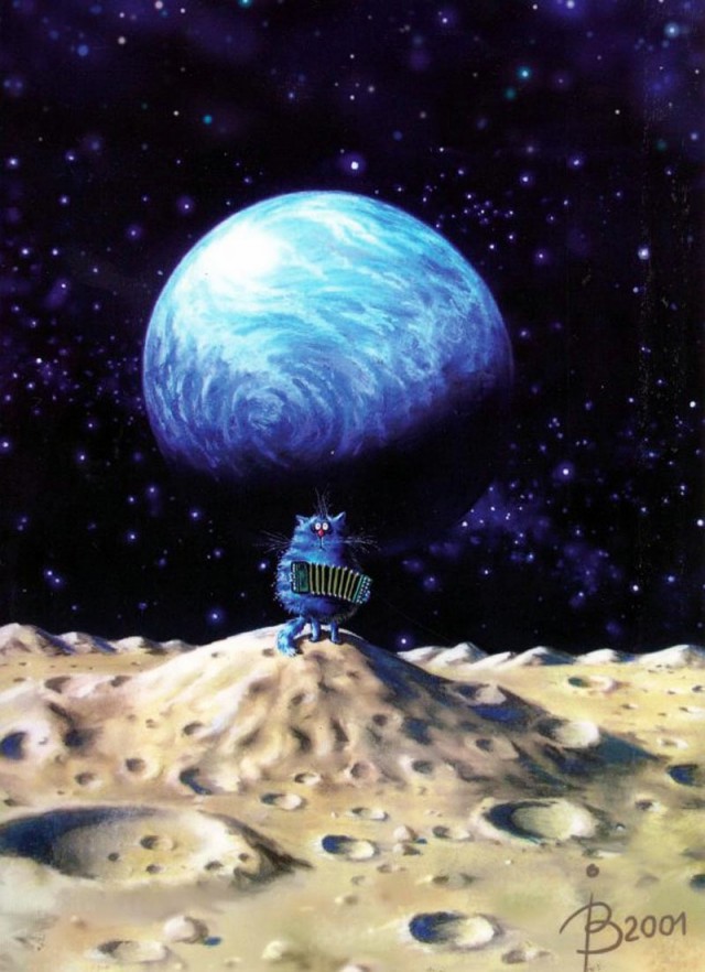 Рисованные киски