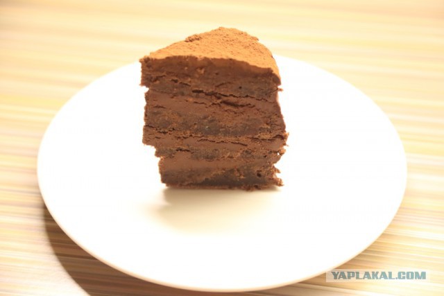 Шоколадный простой тортик