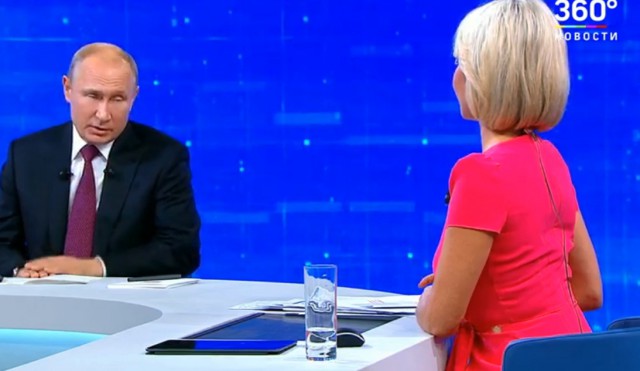 Прямая линия 20.06.2019