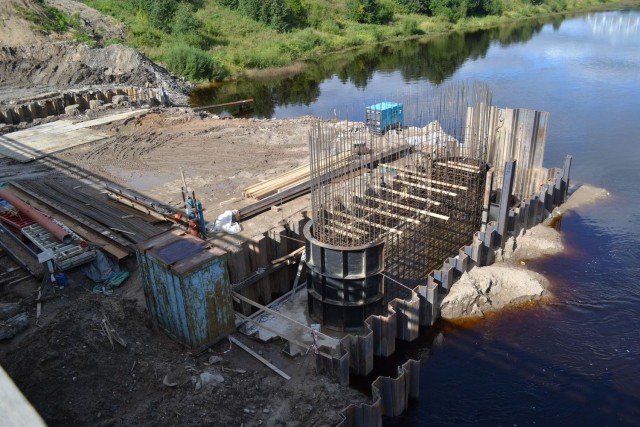 Обрушился мост в Архангельской области