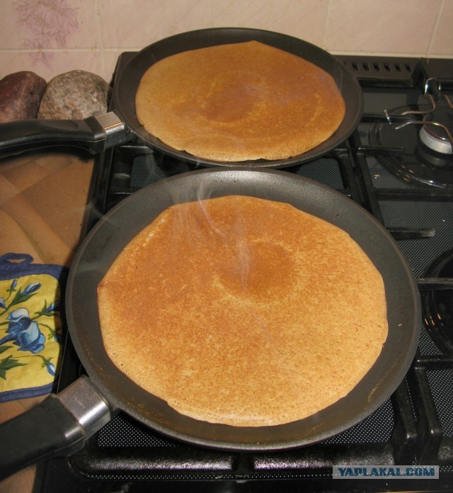 Блины на опаре, традиционные