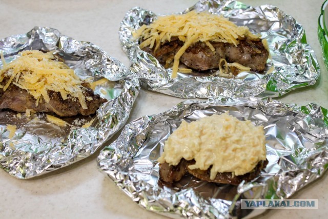 Мясо по-французски