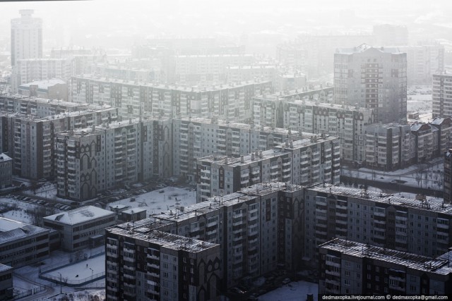 Виртуальное путешествие в Красноярск: Вид с высоты