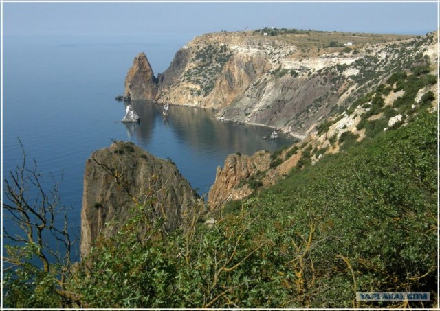 Крым. Фиолент. Маяк.