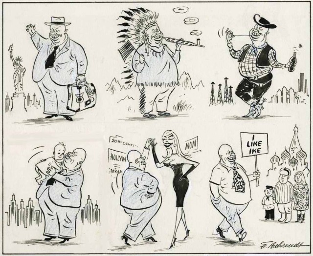 70 лет назад. Хрущёв и его эпоха в советской карикатуре