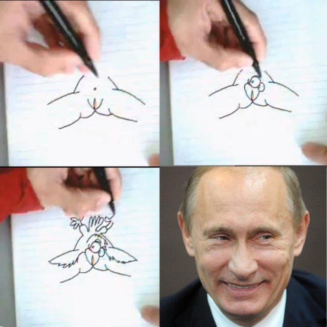 Что нарисовал Путин?