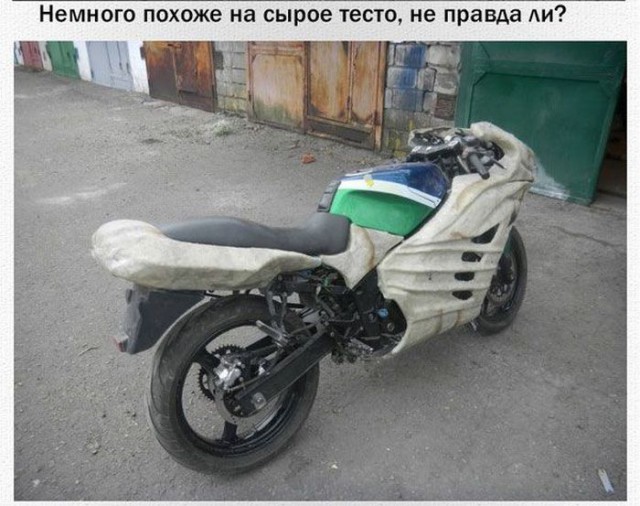 Новый обвес для мотоцикла своими руками