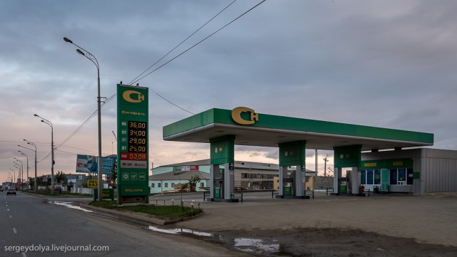 Заправки Дагестана и Чечни