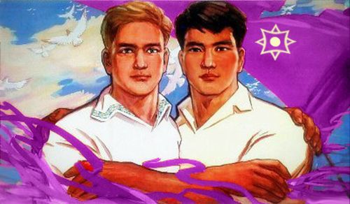 Как изображают русских в культуре КНДР