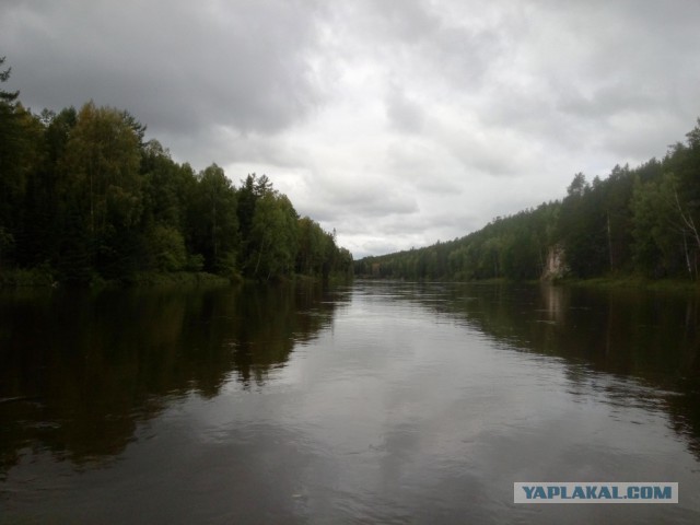 Река Сосьва, деревня Старая Сама, Денежкино, Северный Урал