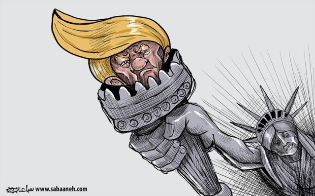 15 карикатур про нового президента США