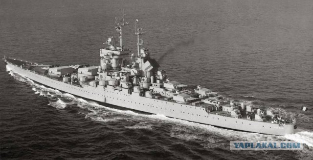 Орудия ПВО на башнях главного калибра линкоров