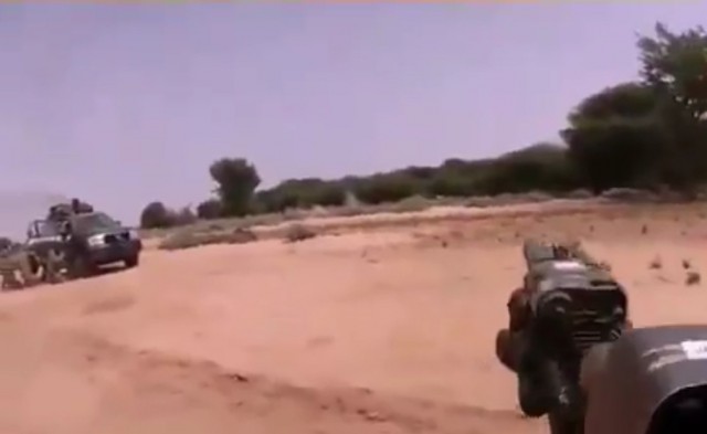 Видео с Мали, где погибли 4 американских спецназовца