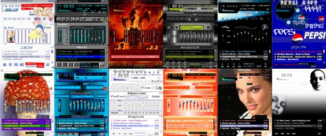 Музей скинов для проигрывателя Winamp собрал 65000 скинов