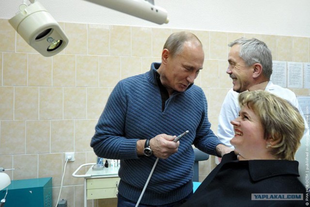 Фотожаба: Стоматолог Путин