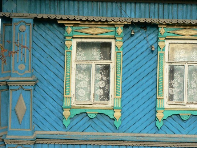 г.Семёнов. Наличники на окна (82 фото)