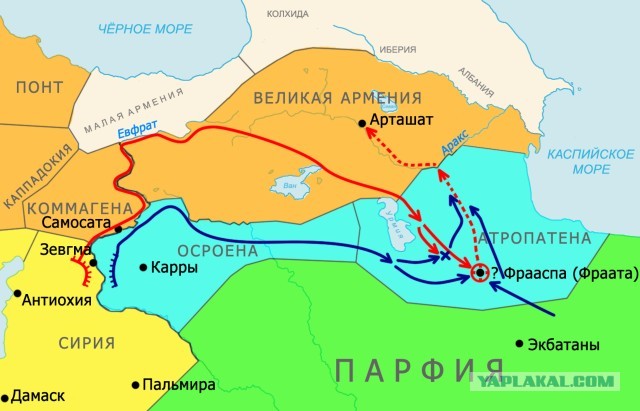 «Великая победа» Августа или сказ о том, как римская рабыня стала царицей могучей державы - соперницы Рима