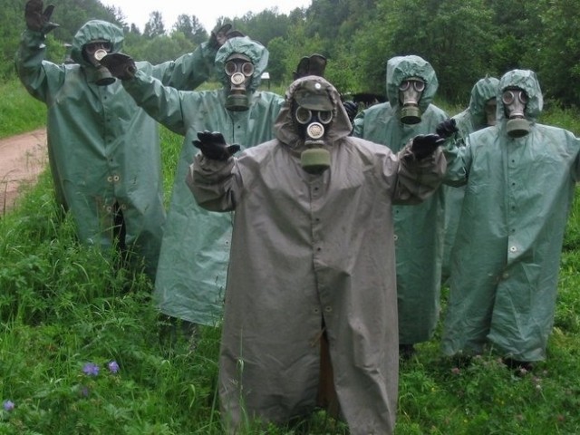 В осаде