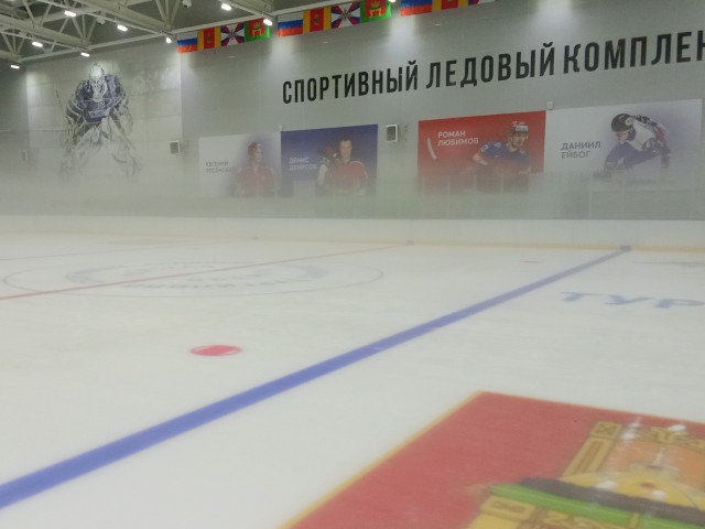 В селе Тургиново построили новый ледовый дворец
