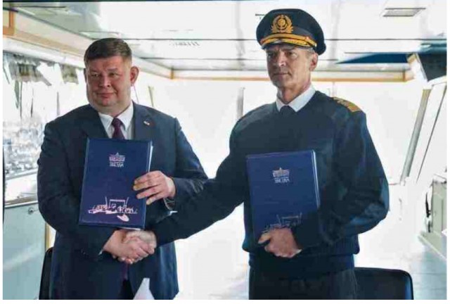 Россия построила свой первый газовоз арктического класса "Алексей Косыгин"