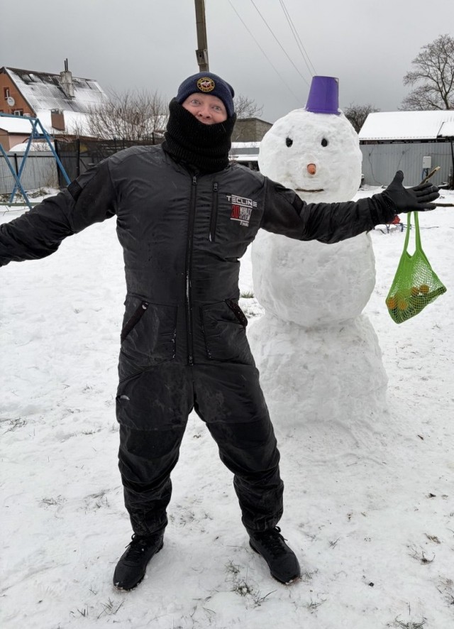 Лучший снеговик