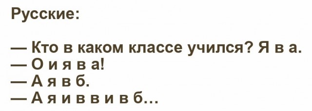 А вы в каких были?