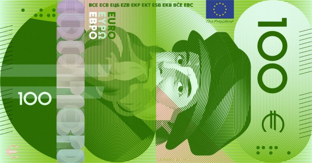 Предполагаемый дизайн новых банкнот еврозоны