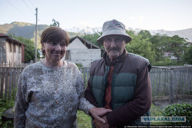 Свадьба в грузинской деревне.