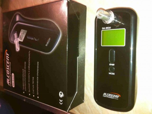 Пятничный тест алкотестеров