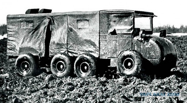 Забытые страсти 8×8: экспериментальные четырехосные грузовики в СССР