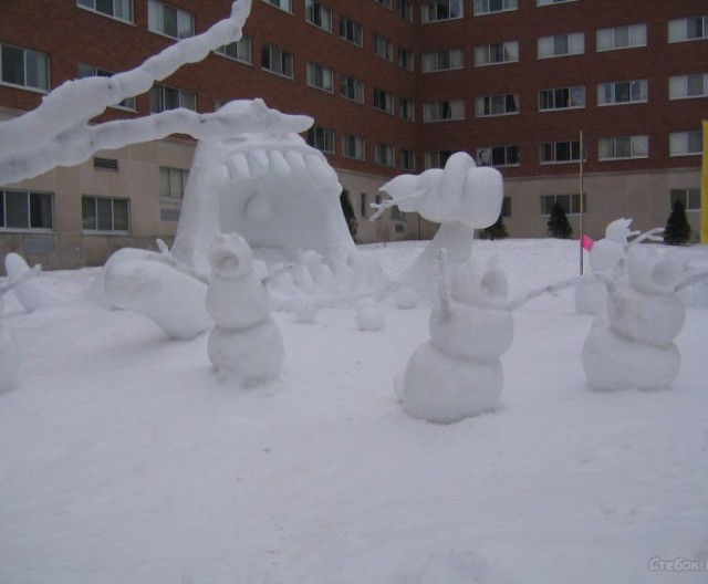 Зимние приколы