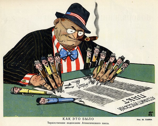 Старые советские карикатуры из журнала "Крокодил"