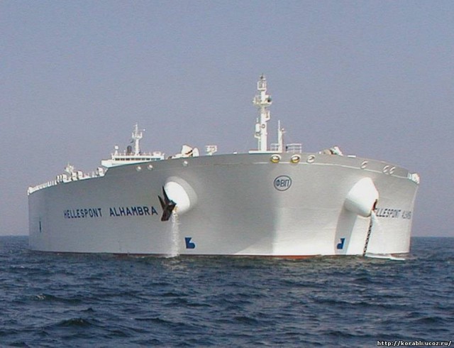 Самые большие нефтеналивные танкеры