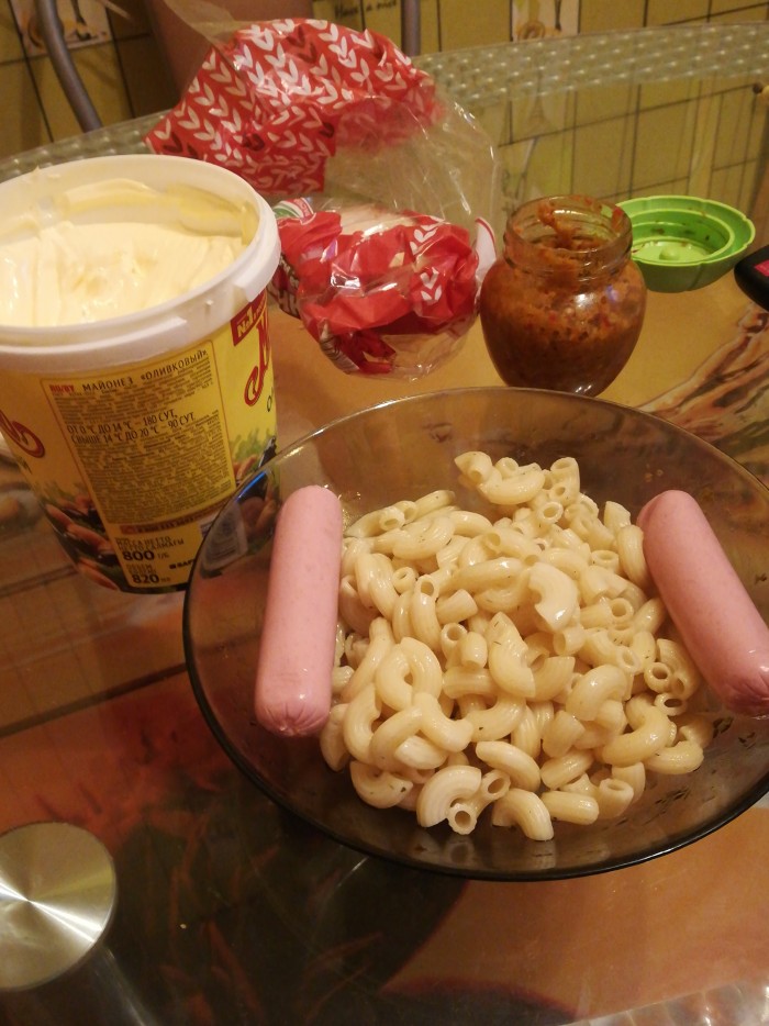 Говядина с капустой и рисом