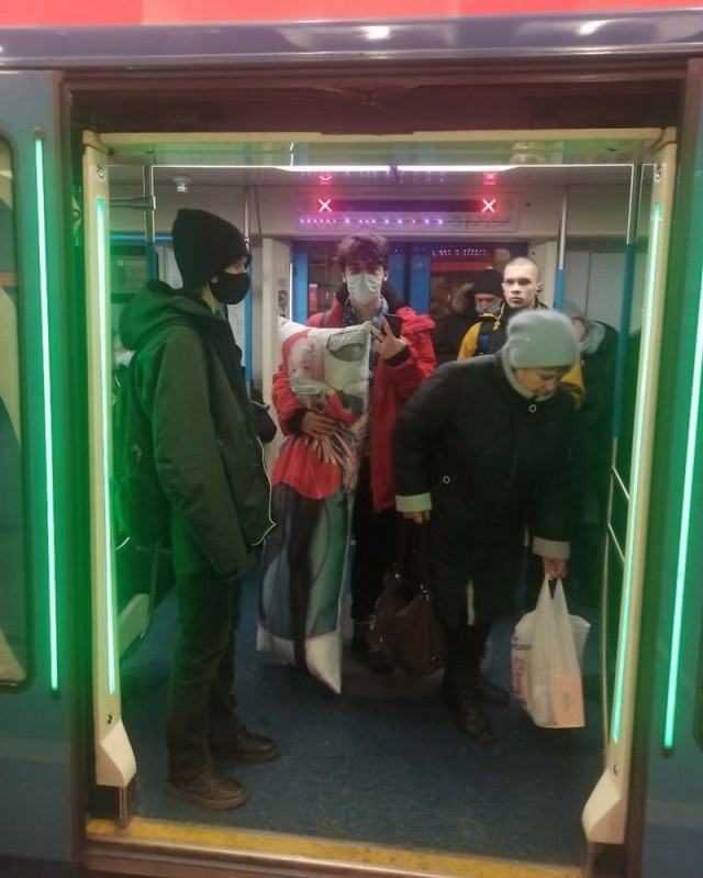 Модники из российского метрополитена