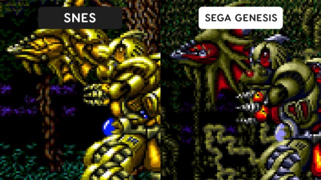 Игры SEGA против Super Nintendo