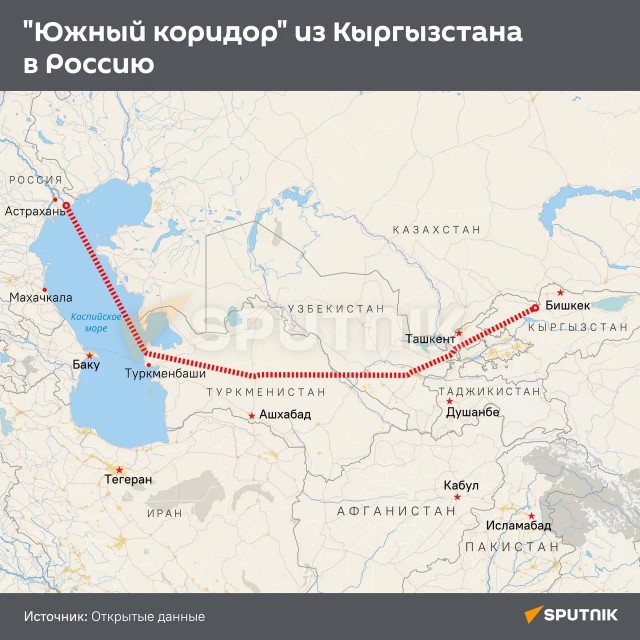 Россия обходит Казахстан с юга