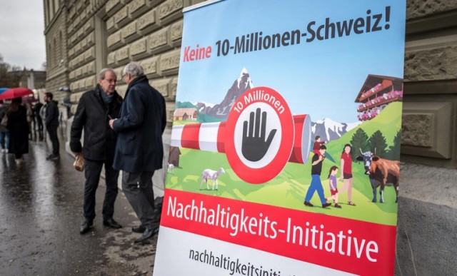 Швейцария планирует заморозить миграцию, если население достигнет 10 млн человек