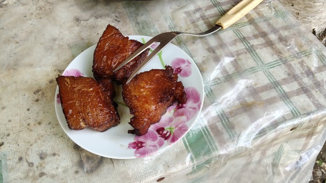 Сало. Первый опыт копчения.