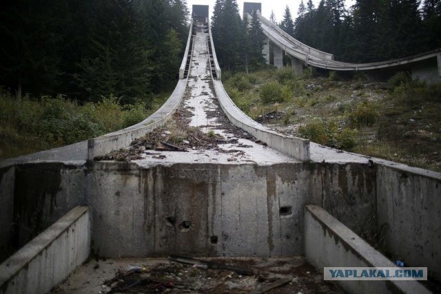 Заброшенные места Олимпийской славы в Сараево