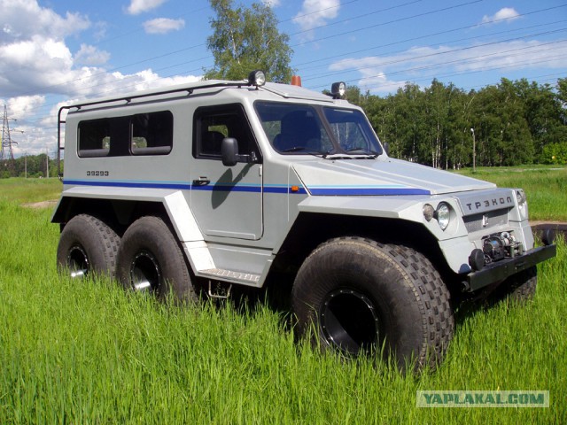 Первый тест-драйв Гелика 6x6 2014