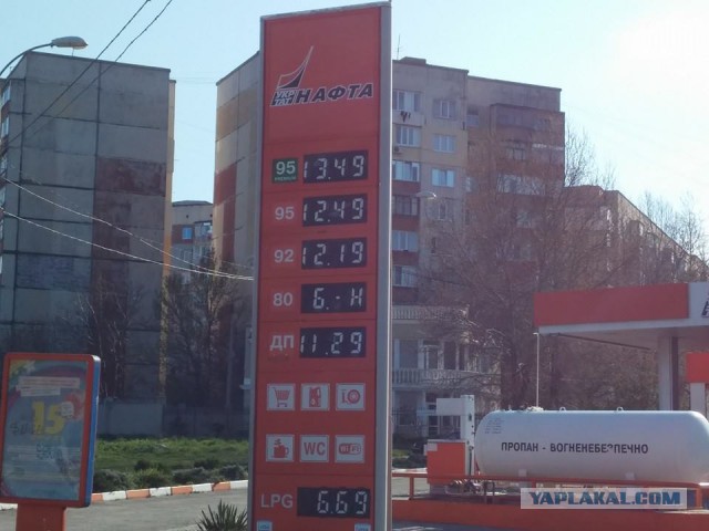 Новые цены на бензин в Украине