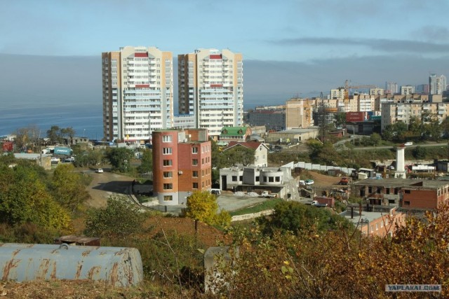 Утренний туман во Владивостоке