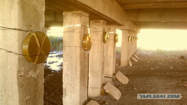 Украина заминировала мосты на границе с Крымом