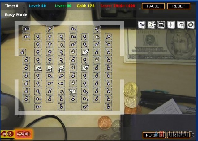 Desktop Tower Defense  v. 1.21