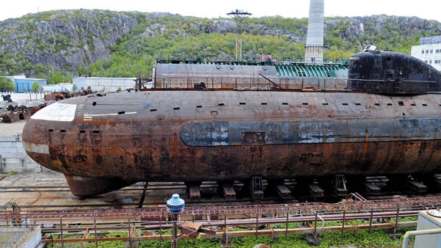 Первая атомная подводная лодка Советского Союза